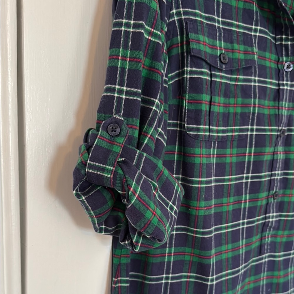 Vineyard Vines flannel popover